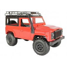 Радиоуправляемая машина MN MODEL английский внедорожник Defender (красный) 4WD 2.4G 1/12 RTR