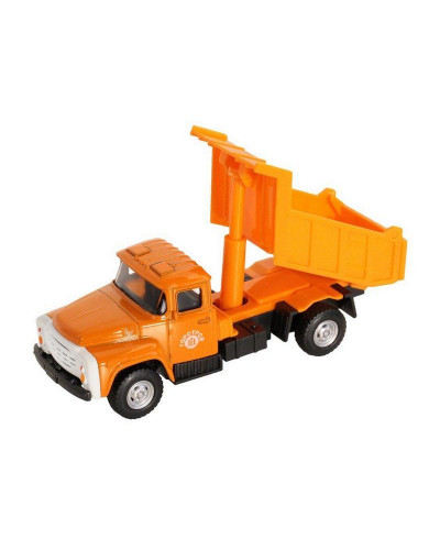 Машина "АВТОПАНОРАМА" "Самосвал", оранжевый, 1/52, инерция, в/к 16,1*6,1*8,4