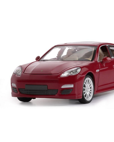 Машина "АВТОПАНОРАМА" Porsche Panamera S, красный, 1/24, в/к 24,5*12,5*10,5 см