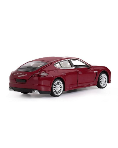Машина "АВТОПАНОРАМА" Porsche Panamera S, красный, 1/24, в/к 24,5*12,5*10,5 см