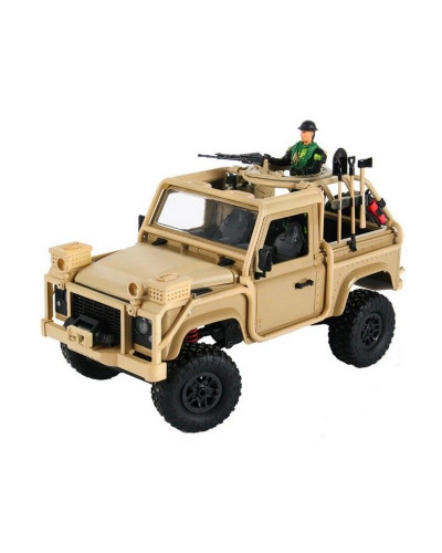 Радиоуправляемая машина MN MODEL англ. пикап Defender спецназ рейнджеров (песочн) 4WD 2.4G 1/12 RTR