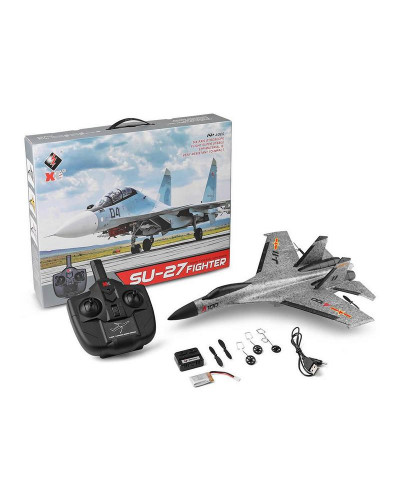 Р/У самолет XK Innovation J11 340мм EPP 2.4G 3-ch LiPo RTF (серый)