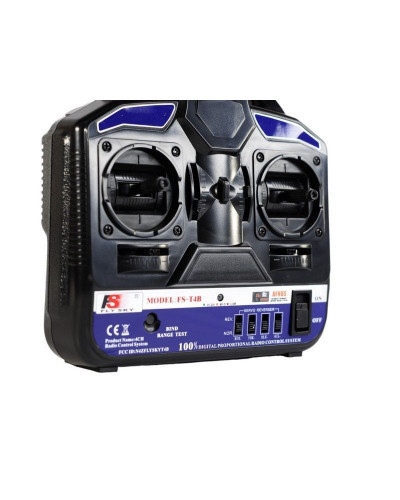 Передатчик E401 2.4Ghz 4ch с приемником 6ch для самолета Top RC 400 Class Cessna 182