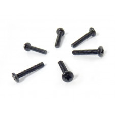 Винт с полукруглой головкой M2.5x14 под крестовую отвёртку 6шт.