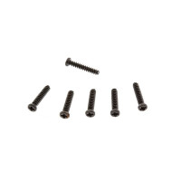 Винты с полукруглой головкой M2х10 под крестовую отвертку, 10шт.