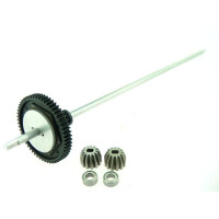 Комплект: слиппер, шестерня ведомая, вал центральн. E10XT, E10MT, E10XTL, E10MTL