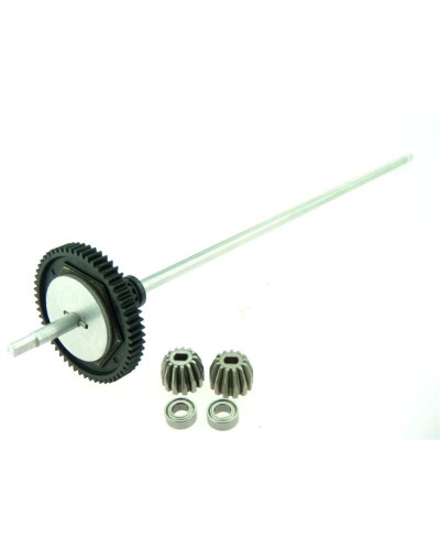 Комплект: слиппер, шестерня ведомая, вал центральн. E10XT, E10MT, E10XTL, E10MTL