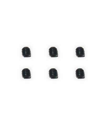 Винт регулировочный M3x3 под шестигранник, 6шт.