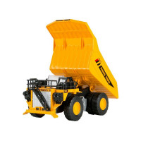 Машина "АВТОПАНОРАМА" КАРЬЕРНЫЙ САМОСВАЛ, желтый, 1/50, свет, звук, в/к 25*10*13 см