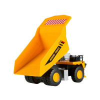 Машина "АВТОПАНОРАМА" КАРЬЕРНЫЙ САМОСВАЛ, желтый, 1/50, свет, звук, в/к 25*10*13 см