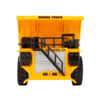 Машина "АВТОПАНОРАМА" КАРЬЕРНЫЙ САМОСВАЛ, желтый, 1/50, свет, звук, в/к 25*10*13 см