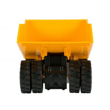 Машина "АВТОПАНОРАМА" КАРЬЕРНЫЙ САМОСВАЛ, желтый, 1/50, свет, звук, в/к 25*10*13 см