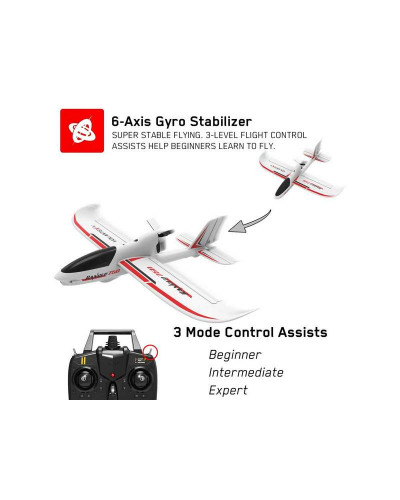 Радиоуправляемый планер Volantex RC Ranger 750мм Brushless 2.4G 4ch LiPo RTF with Gyro