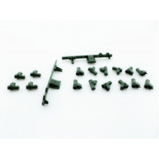 Блоки мортир дымовых гранат для танка Leopard 2A6