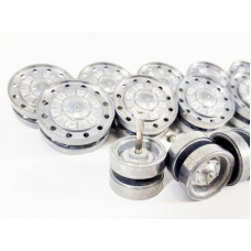 Опорные 12шт и поддерживающие 6шт  катки (металл ) для танка КВ-1 и КВ-2