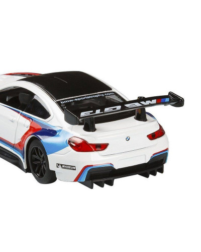 Машина "АВТОПАНОРАМА" BMW M6, 1/44, белый, инерция, откр. двери, в/к 17,5*12,5*6,5 см