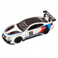 Машина "АВТОПАНОРАМА" BMW M6, 1/44, белый, инерция, откр. двери, в/к 17,5*12,5*6,5 см
