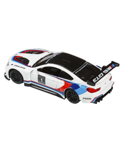 Машина "АВТОПАНОРАМА" BMW M6, 1/44, белый, инерция, откр. двери, в/к 17,5*12,5*6,5 см