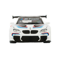 Машина "АВТОПАНОРАМА" BMW M6, 1/44, белый, инерция, откр. двери, в/к 17,5*12,5*6,5 см
