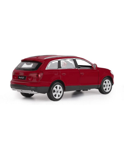 Машина "АВТОПАНОРАМА" Audi Q7, бордовый, 1/24, в/к 24,5*12,5*10,5 см