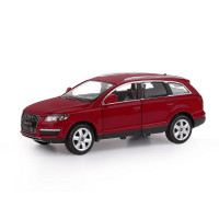 Машина "АВТОПАНОРАМА" Audi Q7, бордовый, 1/24, в/к 24,5*12,5*10,5 см