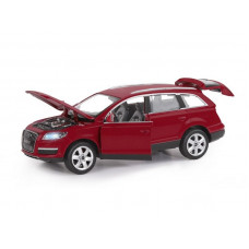 Машина "АВТОПАНОРАМА" Audi Q7, бордовый, 1/24, в/к 24,5*12,5*10,5 см