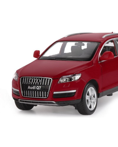 Машина "АВТОПАНОРАМА" Audi Q7, бордовый, 1/24, в/к 24,5*12,5*10,5 см