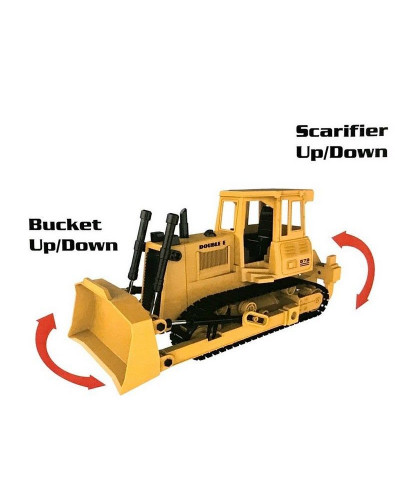 Радиоуправляемый гусеничный бульдозер Double Eagle 1:20 2.4G RTR