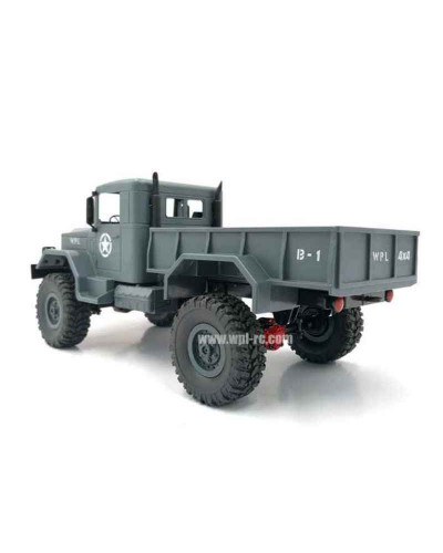 Радиоуправляемая машина WPL военный грузовик (серый) 4WD 2.4G 1/16 KIT
