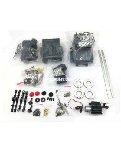 Радиоуправляемая машина WPL военный грузовик (серый) 4WD 2.4G 1/16 KIT
