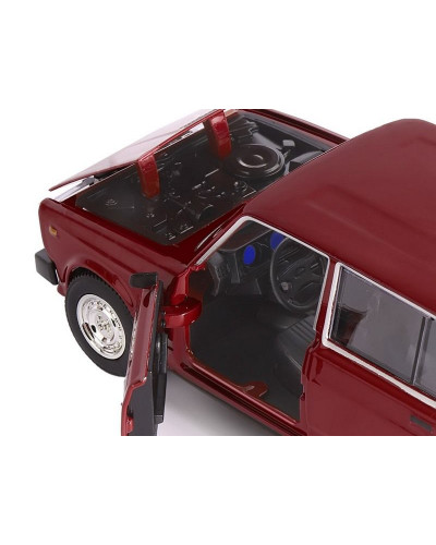 Машина "АВТОПАНОРАМА" ВАЗ 2104, 1/24, бордовый, инерция, в/к  24,5*12,5*10,5 см