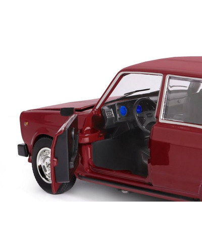 Машина "АВТОПАНОРАМА" ВАЗ 2104, 1/24, бордовый, инерция, в/к  24,5*12,5*10,5 см