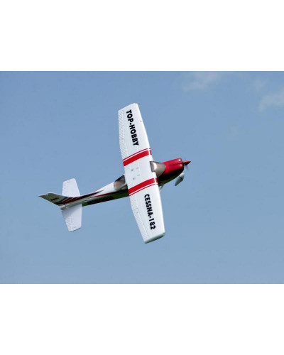 Р/У самолет Top RC Cessna 182 400 class красная 965мм 2.4G 4-ch LiPo RTF