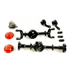 Корпуса мостов WPL 4x4, металл для моделей B-14, B-24, C-14, C-24