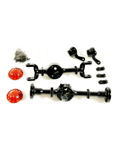 Корпуса мостов WPL 4x4, металл для моделей B-14, B-24, C-14, C-24