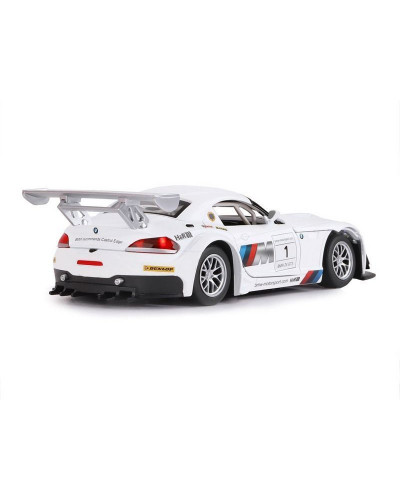 Машина "АВТОПАНОРАМА" BMW Z4 GT3, белый, 1/24, свет, звук, в/к 24,5*12,5*10,5 см