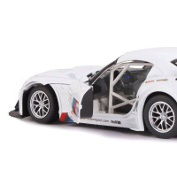 Машина "АВТОПАНОРАМА" BMW Z4 GT3, белый, 1/24, свет, звук, в/к 24,5*12,5*10,5 см