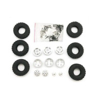 Комплект колес WPL 4WD, металллические диски, KIT