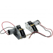 Редуктор левый и правый для танка КВ-1 с подшипниками и Моторами (цинк)