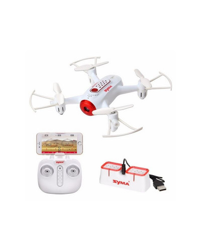 Р/У квадрокоптер Syma X22W-1 с FPV трансляцией Wi-Fi, камера 0,3 Мп, 2.4G RTF