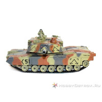 Р/У танк Huan Qi 1:28 M1A2 Abrams, 27/40МГц, стреляет шариками