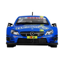 Машина "АВТОПАНОРАМА" Mercedes-AMG C 63 DTM, синий, 1/32, свет, звук, инерция, в/к 17,5*12,5*6,5 см