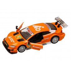 Машина "АВТОПАНОРАМА" Audi RS 5 DTM, оранжевый, 1/43, откр. двери, в/к 17,5*12,5*6,5 см