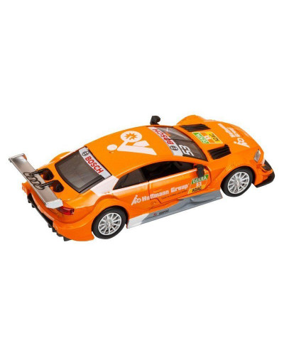 Машина "АВТОПАНОРАМА" Audi RS 5 DTM, оранжевый, 1/43, откр. двери, в/к 17,5*12,5*6,5 см