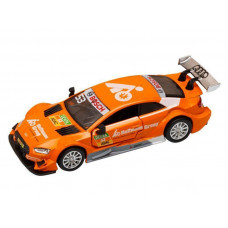 Машина "АВТОПАНОРАМА" Audi RS 5 DTM, оранжевый, 1/43, откр. двери, в/к 17,5*12,5*6,5 см