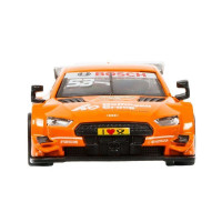 Машина "АВТОПАНОРАМА" Audi RS 5 DTM, оранжевый, 1/43, откр. двери, в/к 17,5*12,5*6,5 см