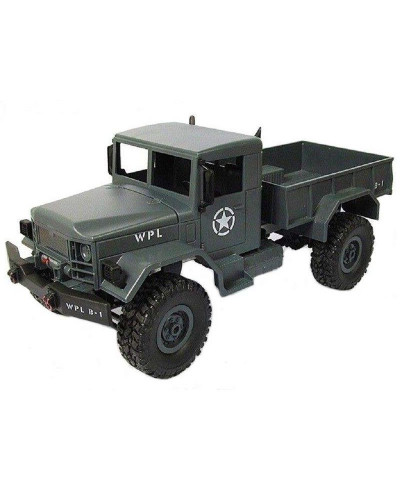 Р/У машина WPL военный грузовик (серый) 1/16+акб 2.4G RTR