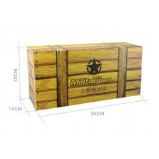 Р/У машина WPL военный грузовик (серый) 1/16+акб 2.4G RTR