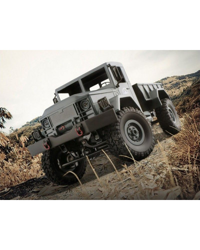 Р/У машина WPL военный грузовик (серый) 1/16+акб 2.4G RTR