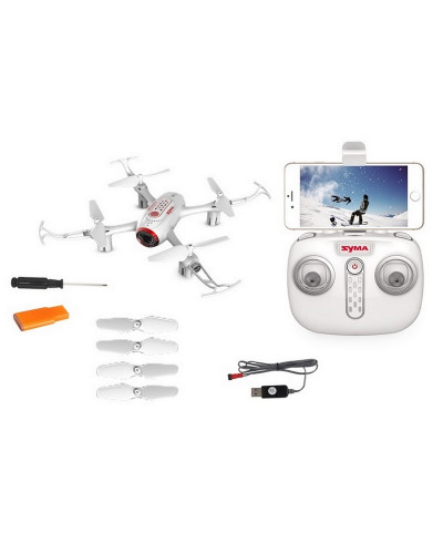 Р/У квадрокоптер Syma X22SW с FPV трансляцией Wi-Fi, 2.4G 6-AXIS  RTF